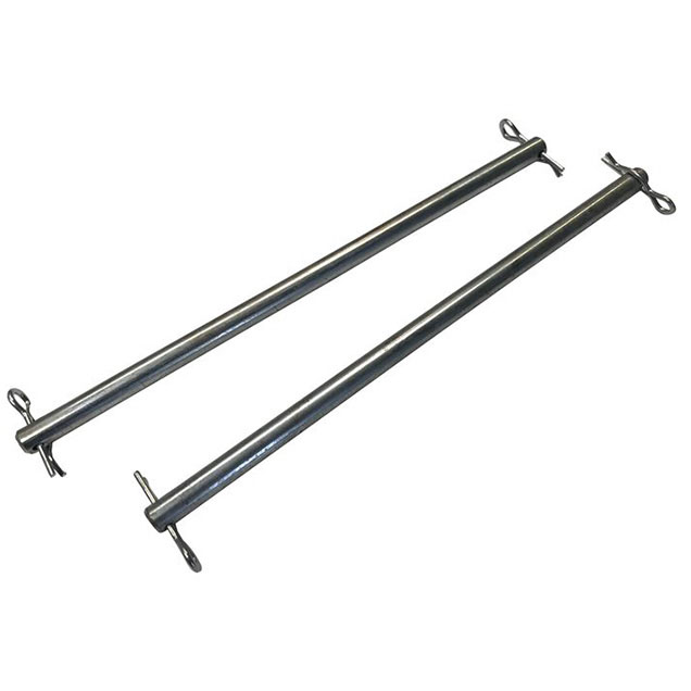 Order a A genuine replacement pair if scroll pins for the grill on Titan Pro chippers. This includes the 7HP and 15HP models.